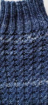 seidige Socke Rosegarden